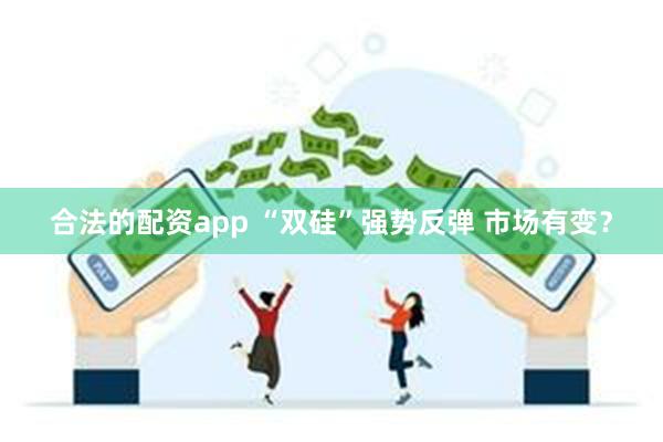 合法的配资app “双硅”强势反弹 市场有变？
