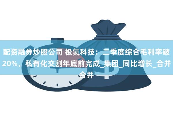 配资融券炒股公司 极氪科技：二季度综合毛利率破20%，私有化交割年底前完成_集团_同比增长_合并